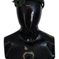Elegant Silk Black Diadem Headband