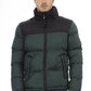 Green Nylon Men Jacket