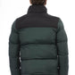 Green Nylon Men Jacket