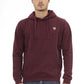 Burgundy Cotton Men Sweater