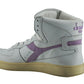 Vintage-Inspired White Leather Sneakers