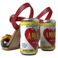 Elegant Ankle Strap Sandals with Crystal Buckle