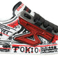 Multicolor Hand-Painted Leather Sneakers