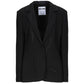 Embroidered Crepe Blazer Jacket