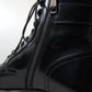 Elegant Black Leather Formal Boots