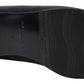 Elegant Gray Velvet Loafers for Men