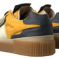 Elegant Yellow Low Top Sneakers