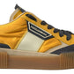 Elegant Yellow Low Top Sneakers