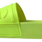 Elegant Yellow Green Slide Sandals