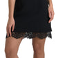 Elegant Sleeveless Lace Sheath Mini Dress