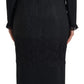 Elegant Sheer Panel Lace Midi Dress