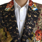 Elegant Multicolor Single Breasted Jacket