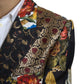 Elegant Multicolor Single Breasted Jacket