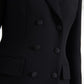 Elegant Double Breasted Wool Coat