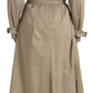 Elegant Double Breasted Trench Coat