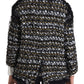 Exquisite Multicolor Silk Blend Jacket