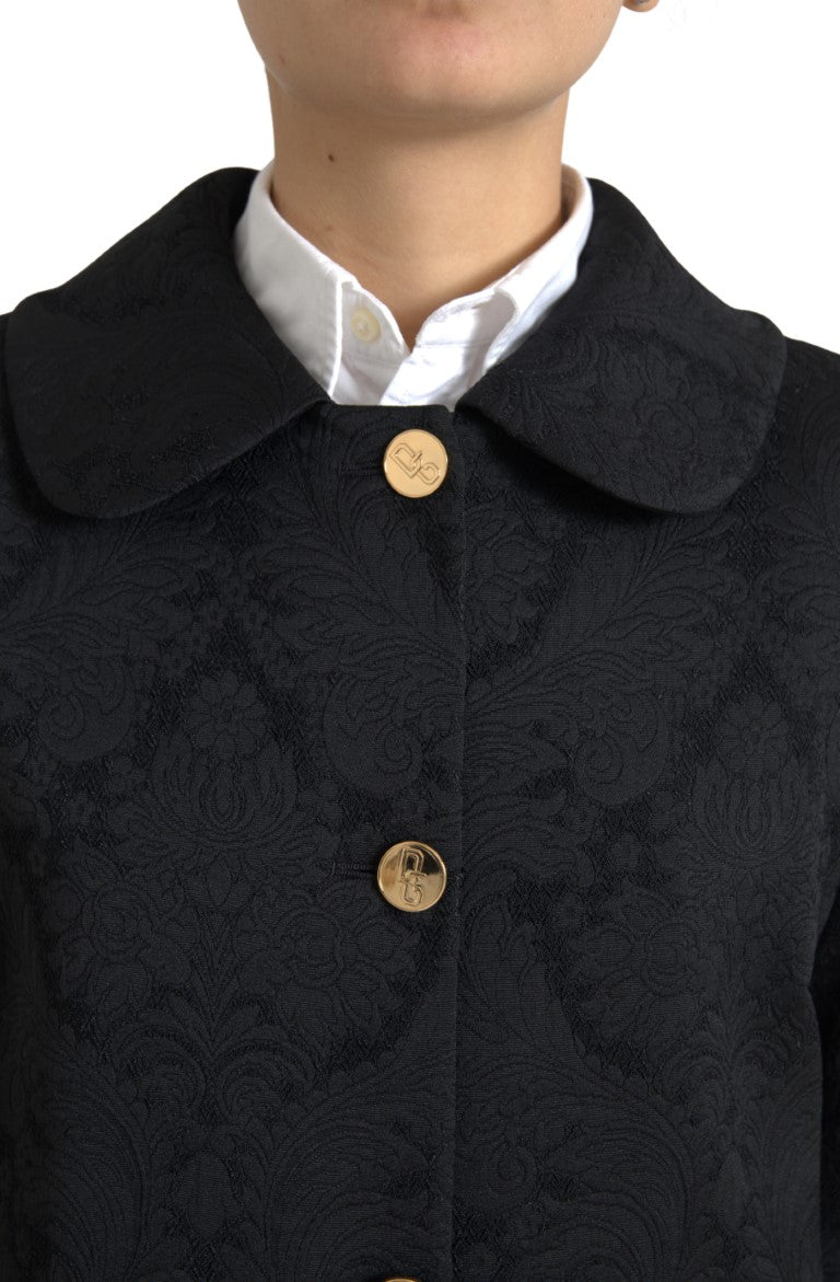 Elegant Black Tailored Blazer Jacket