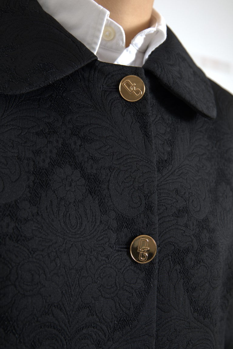 Elegant Black Tailored Blazer Jacket