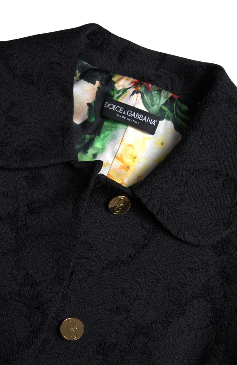 Elegant Black Tailored Blazer Jacket