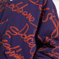 Elegant Purple Bomber Jacket