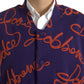 Elegant Purple Bomber Jacket