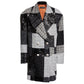 Elegant Sequin Tweed Patchwork Jacket