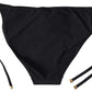 Elegant Black Bikini Set - Italian Luxury Swimwear