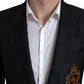 Elegant Slim Fit Virgin Wool Blazer