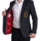 Elegant Slim Fit Virgin Wool Blazer