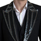 Exquisite Two-Piece Wool Blend Suit