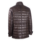 Reversible Black and Metallic Gray Coat