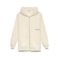 Elegant All-Zip Hooded Sweatshirt in White