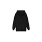 Chic Hooded Zip Sweatshirt with Logo Print