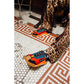 Eccentric Multicolor Leather-Infused Sneakers