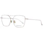 Gold Women Glasses Frame