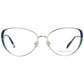 Gold Women Optical Frames