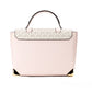 Manhattan Medium Powder Blush Multi PVC Top Handle Satchel Bag