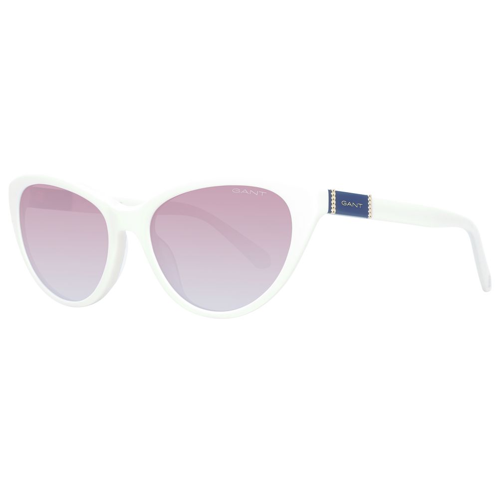 Beige Plastic Sunglasses