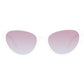 Beige Plastic Sunglasses