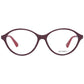 Burgundy Women Glasses Frame