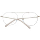 Beige Unisex Optical Frames