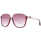 Burgundy Women Sunglasses