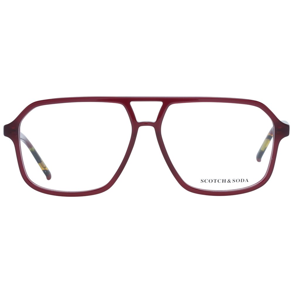 Burgundy Men Optical Frames