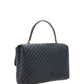 Elegant Black Calf Leather Handbag