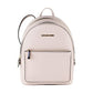 Adina Medium Powder Blush Leather Convertible Backpack BookBag
