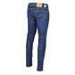 Elegant Regular Fit Denim with Silver Accents