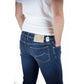 Elegant Regular Fit Denim with Silver Accents