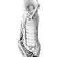 Daymaster Graffiti Print Mid Top Sneakers