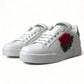 Exclusive White Portofino Leather Sneakers
