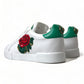 Exclusive White Portofino Leather Sneakers